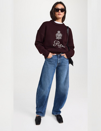 Ritz Cashmere Sweater, Bordeaux