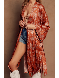 Sunchild Kimono, Burnt Sienna