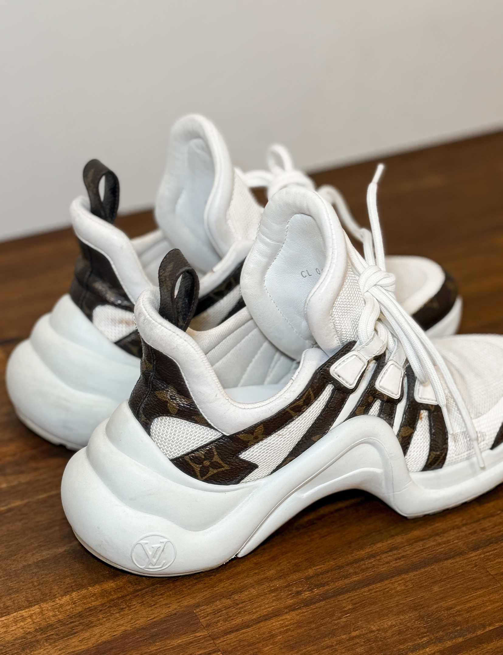 Louis Vuitton Archlight Monogram Sneakers, White