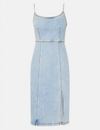 Giselle Dress, Washed Denim