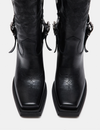 Jerica Boot, Black Leather