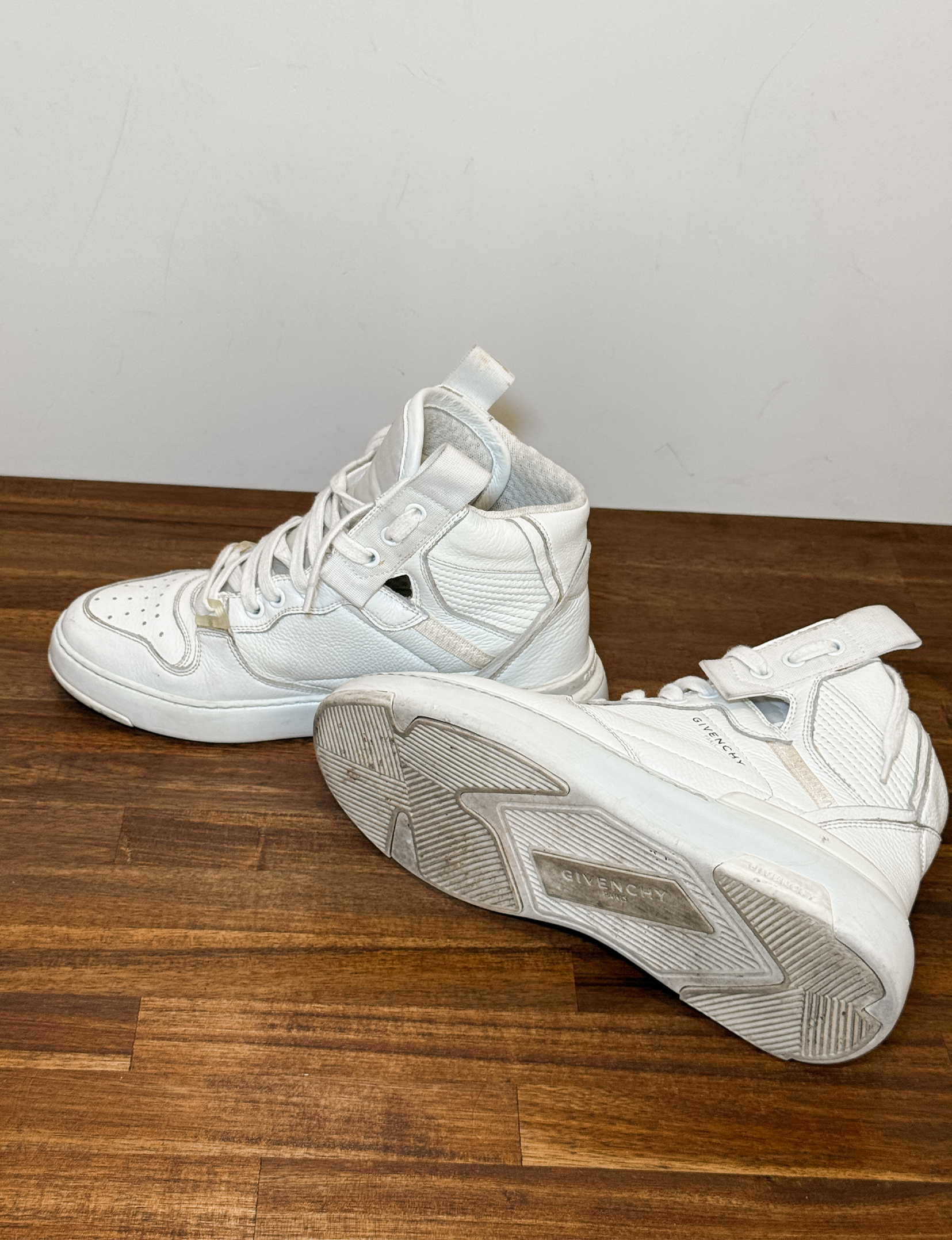Givenchy High Top Sneakers, White