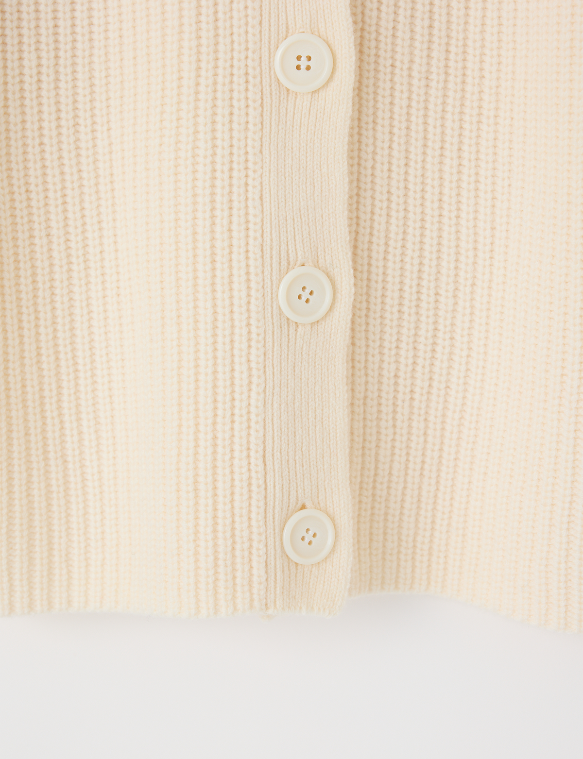 V Neck Cardigan, Ivory