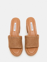 Trippy Platform Sandal, Cognac