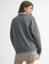 Oversized Vera Sweater, Charcoal