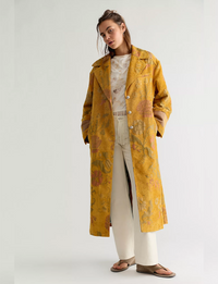 Laurel Canyon Coat, Yellow/Combo