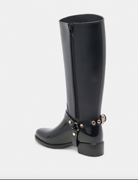 Cloudy H2O Riding Boot, Midnight Patent Stella