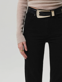 Caia Straight Leg, Plush Black