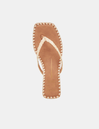 Barty Sandal, Natural Raffia