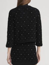 Embellished Jacket, Black