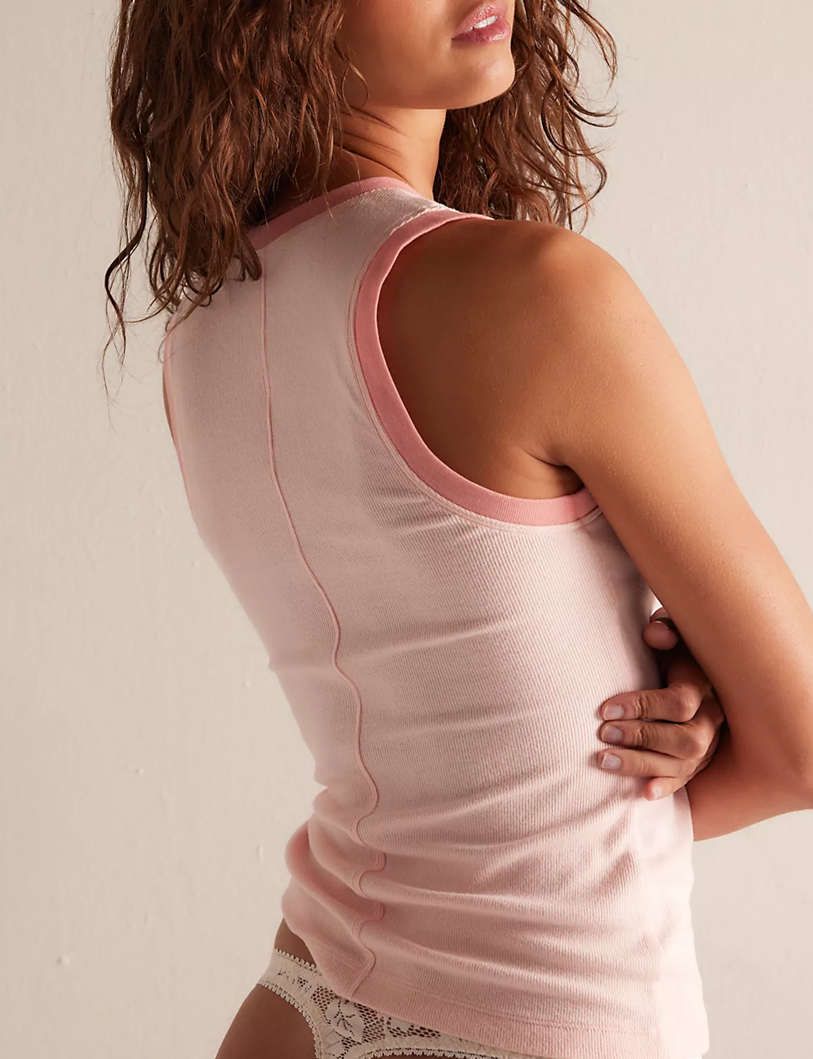 Longer Days Tank, Flamingo Flamenco