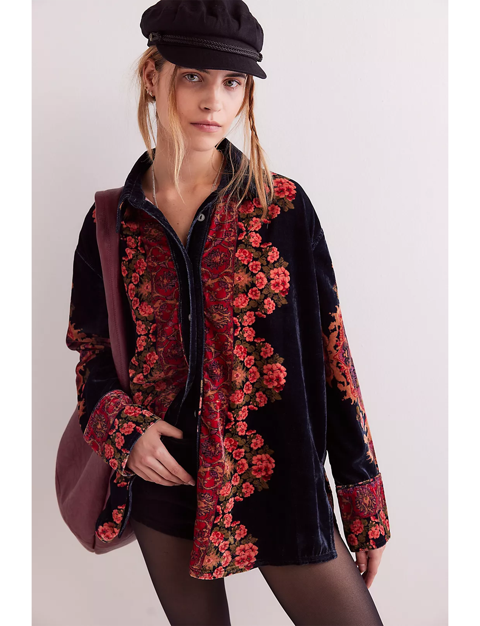 One Night Velvet Top, Night Owl/Combo