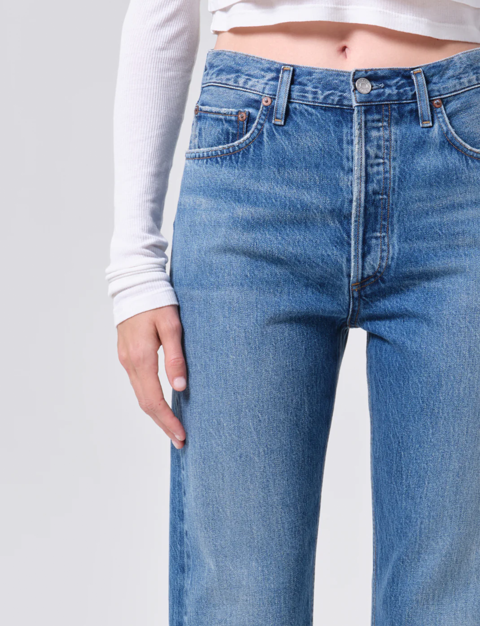 90's Pinch Waist Straight Leg, Circulate