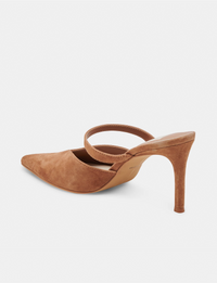 Kanika High Heels, Pecan Suede