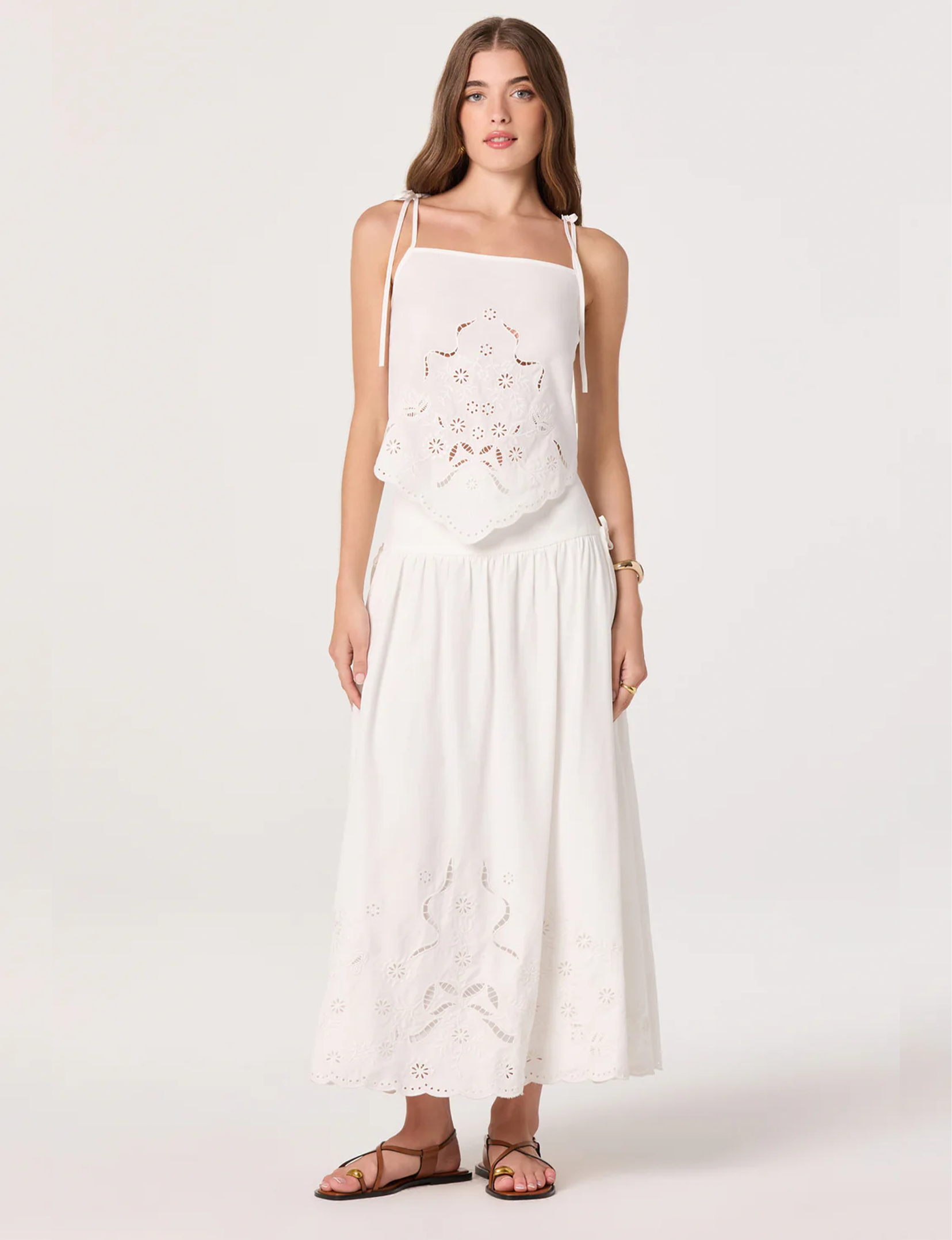 Stevie Skirt, White