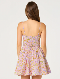Isha Dress, Pink/Lilac Floral