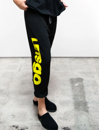 Circa 99' OG Letsgo Oldschool Sweats, Blackspace