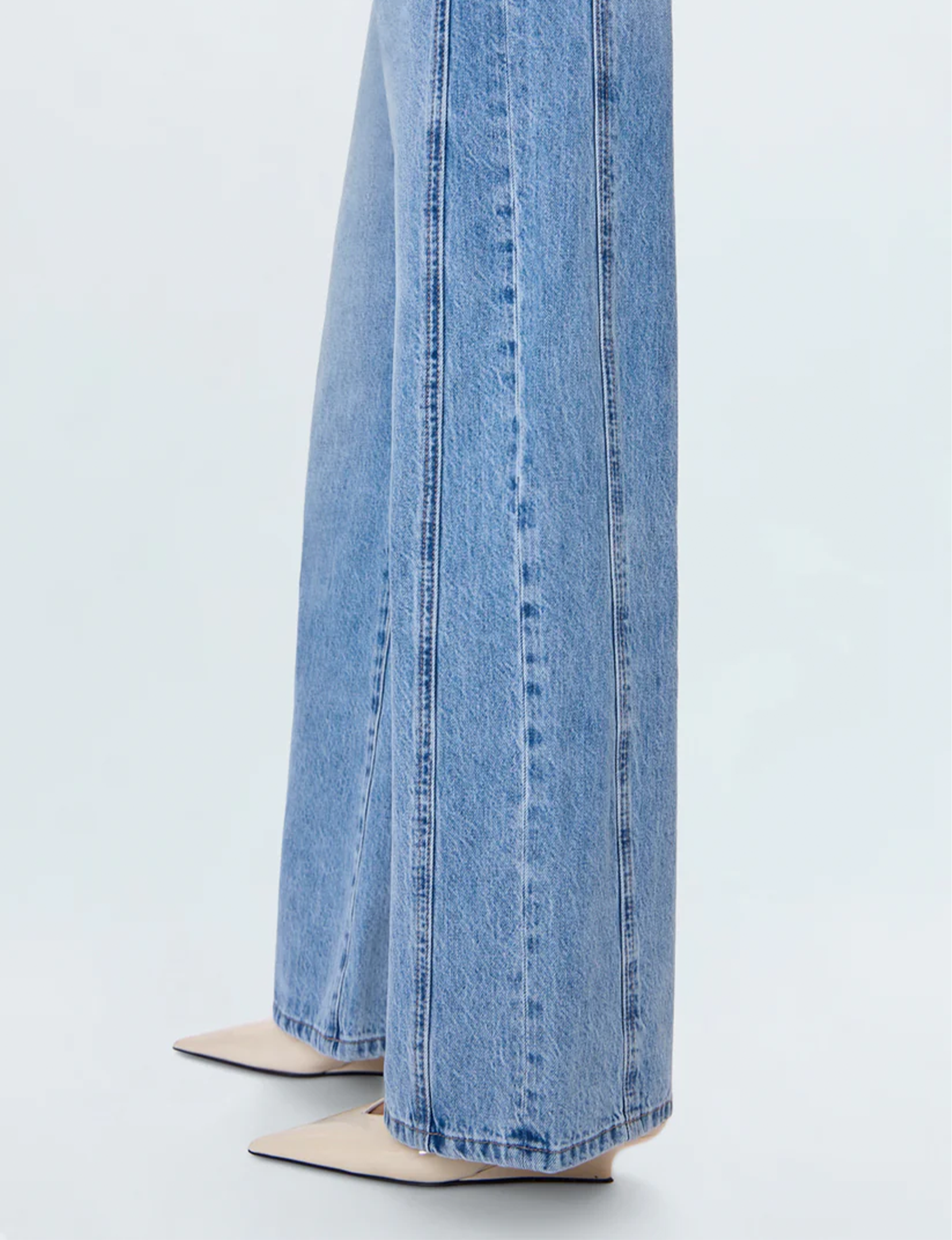 Caleb High Rise Relaxed Stacked Waist, Era
