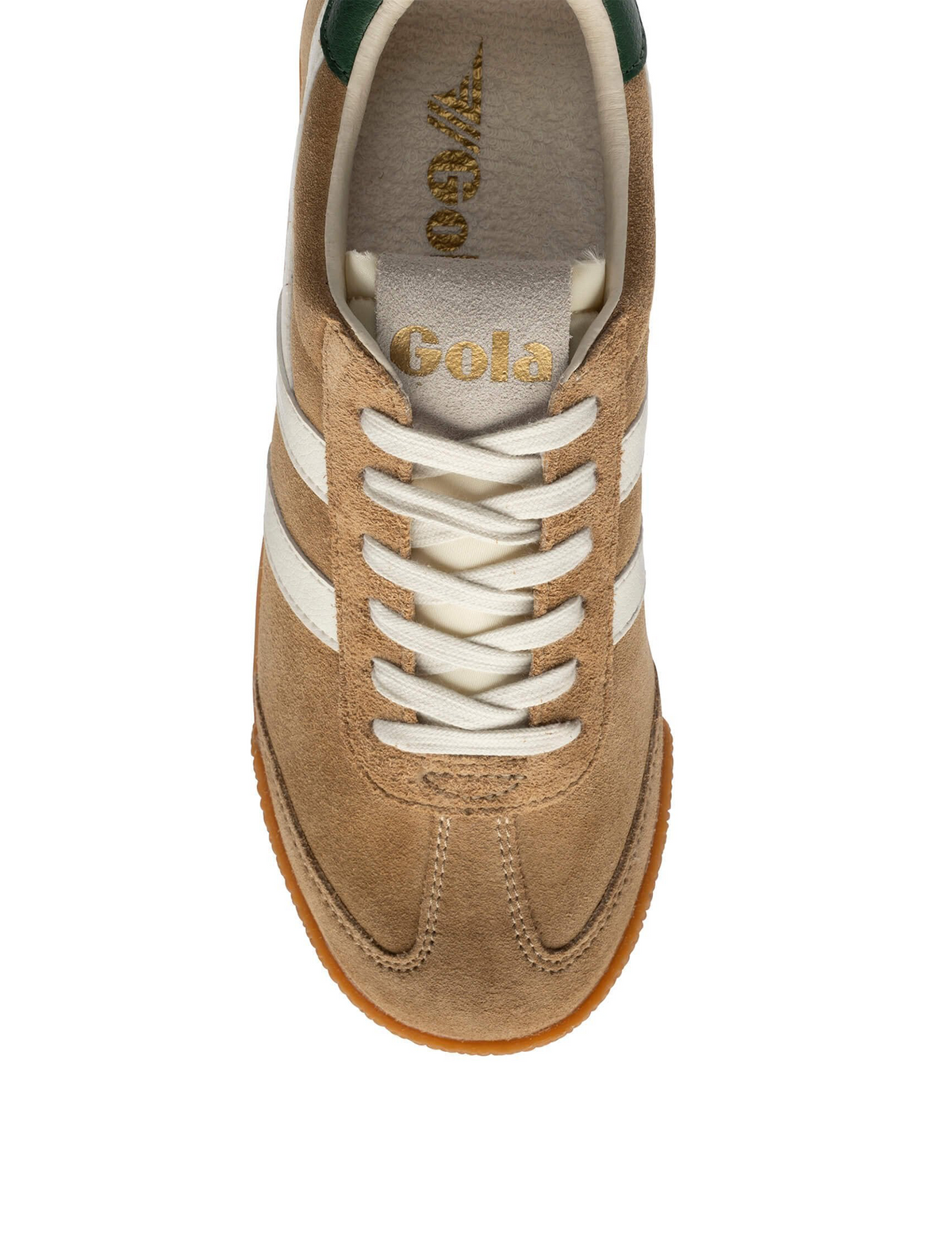 Elan Sneaker, Brown Sugar/Off White/Evergreen