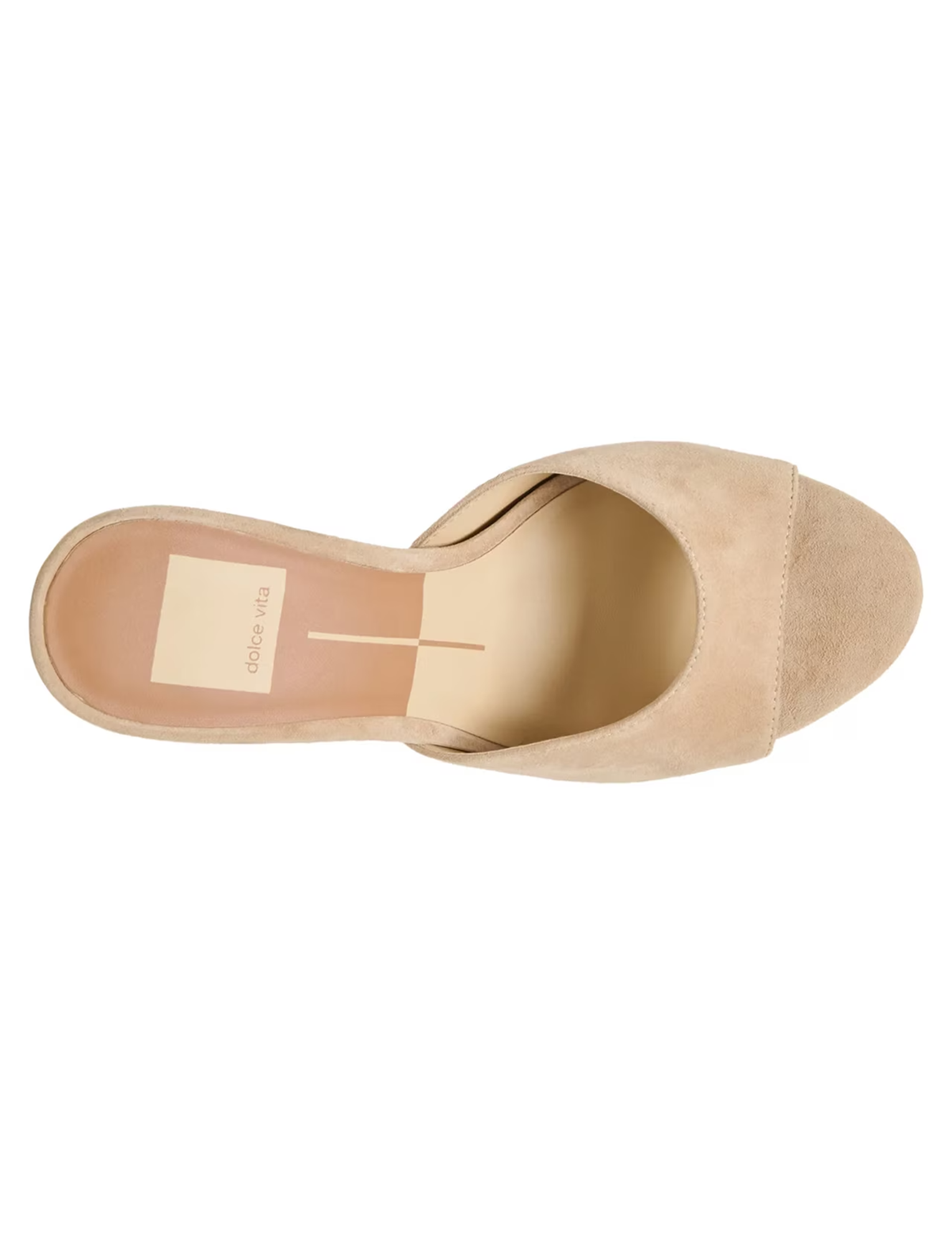 Rosha Heel, Camel Suede
