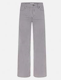 Le Slim Palazzo, Navy/Stripe