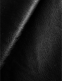 Faux Leather Micro Mini Skirt, Black