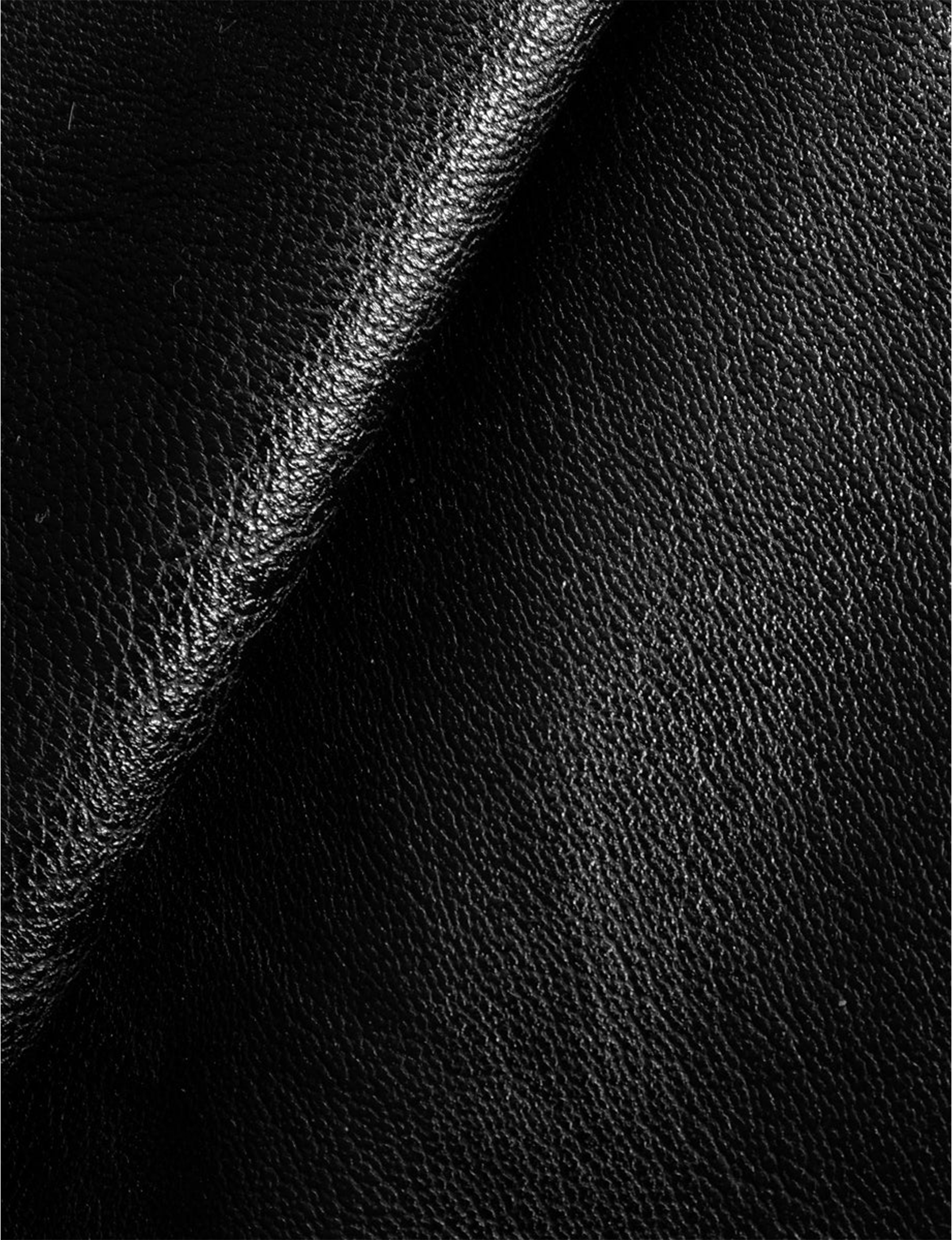 Faux Leather Micro Mini Skirt, Black