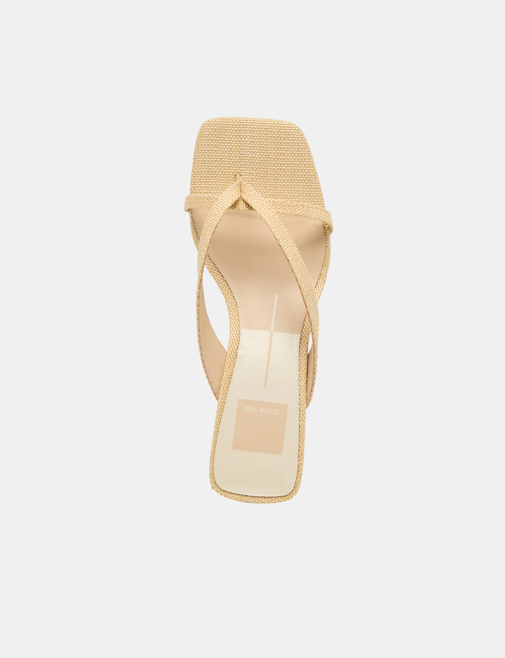Brevel Heel, Natural Raffia