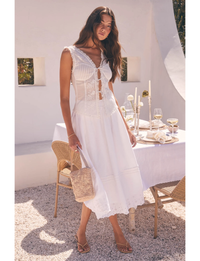 Shelly Skirt, White