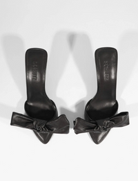Elodie Bow Heel, Black