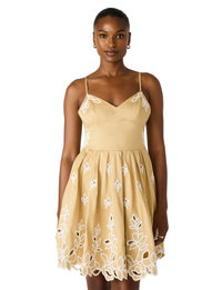 Emelia Dress, New Taupe