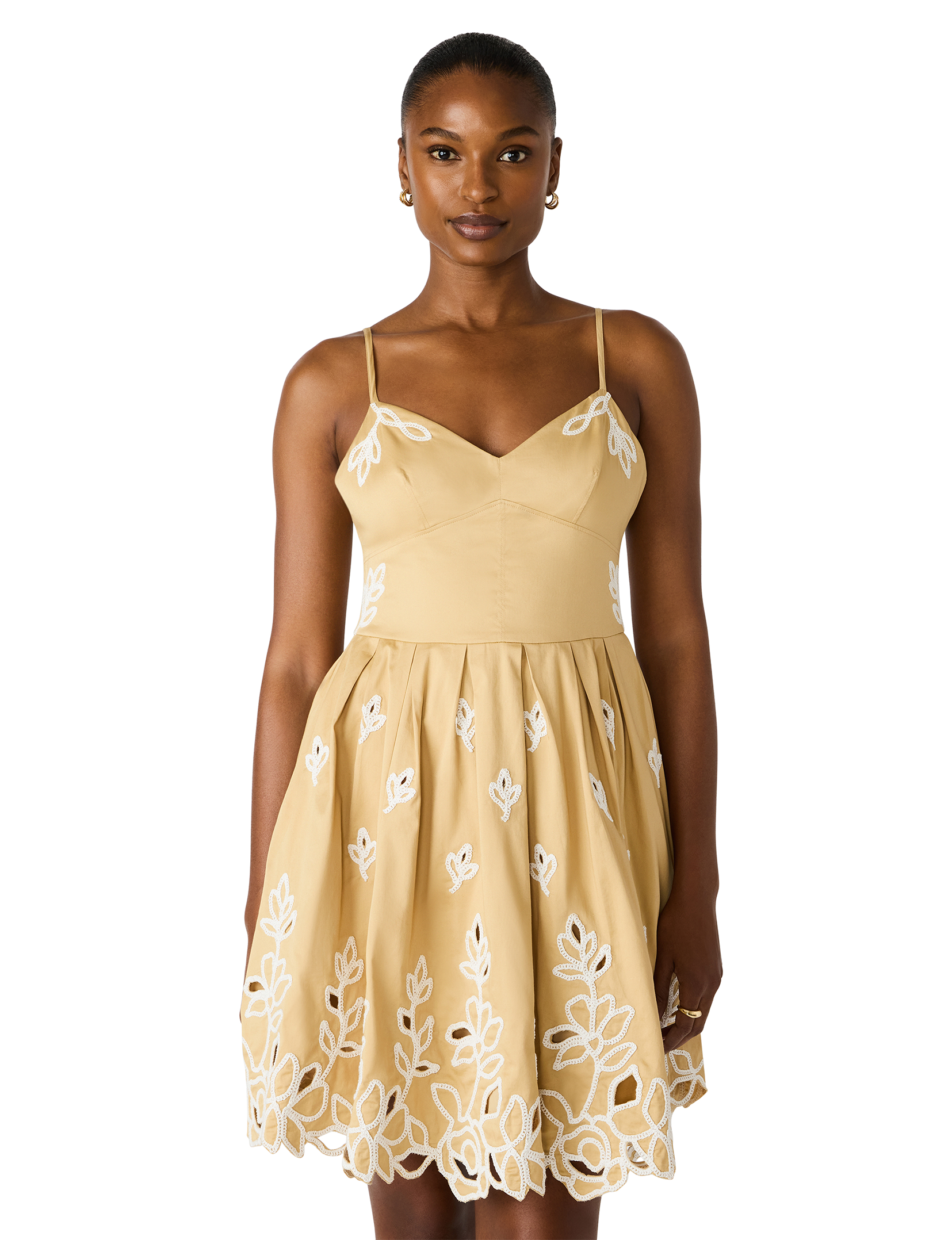 Emelia Dress, New Taupe