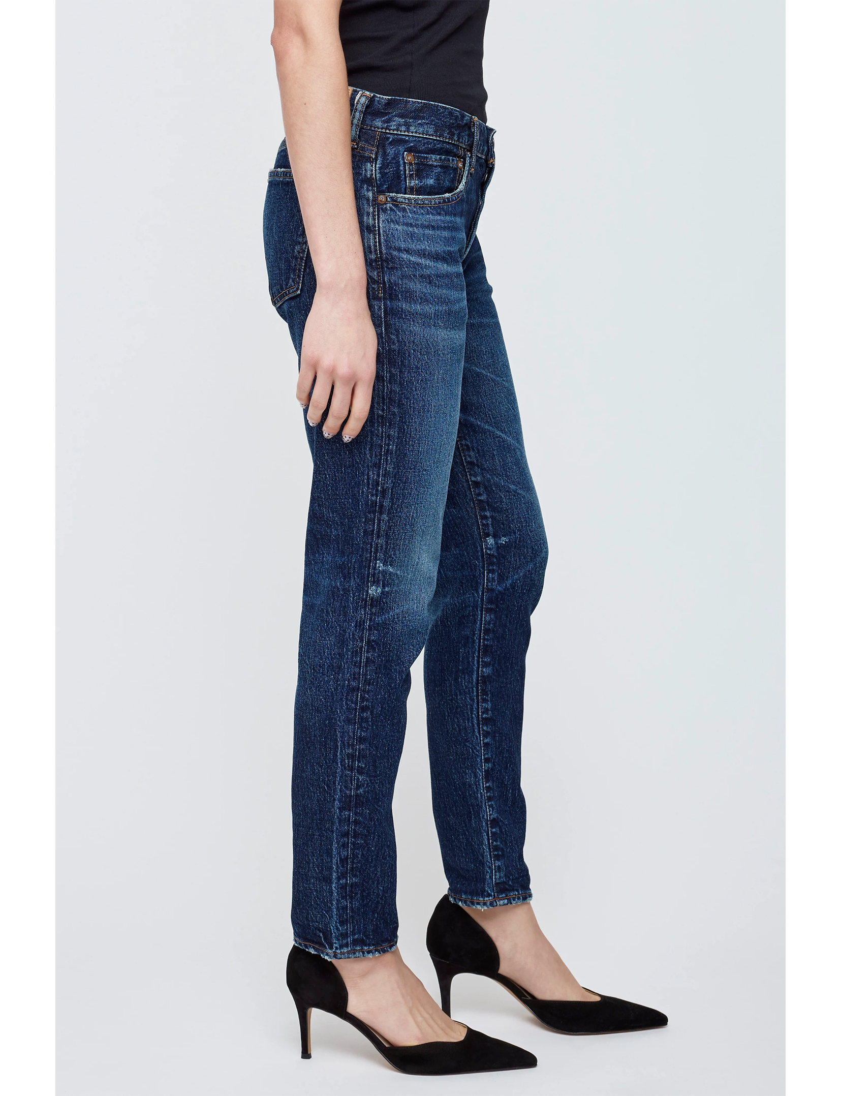 Camden Tapered Leg, Dark Blue