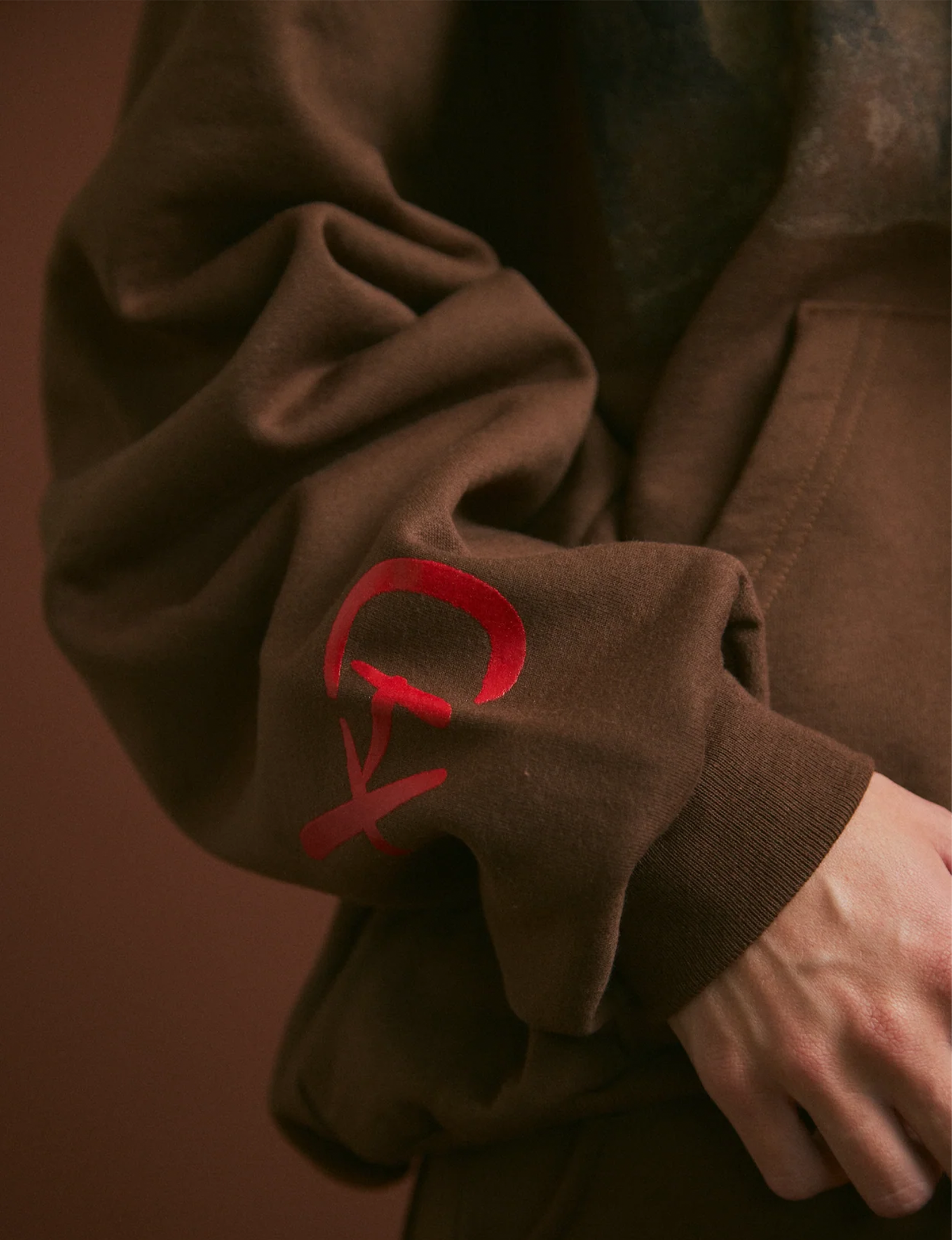 Wild Horse Hoodie, Tobacco