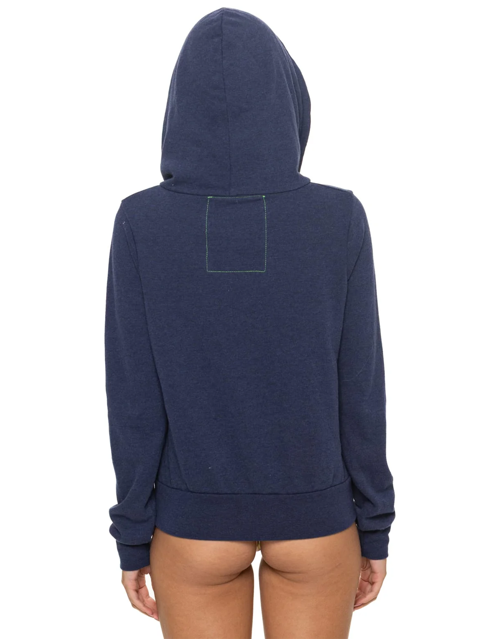 5 Stripe Zip Hoodie, Navy/Blue