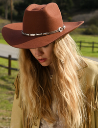 Dustin Cowboy Hat, Cinnamon