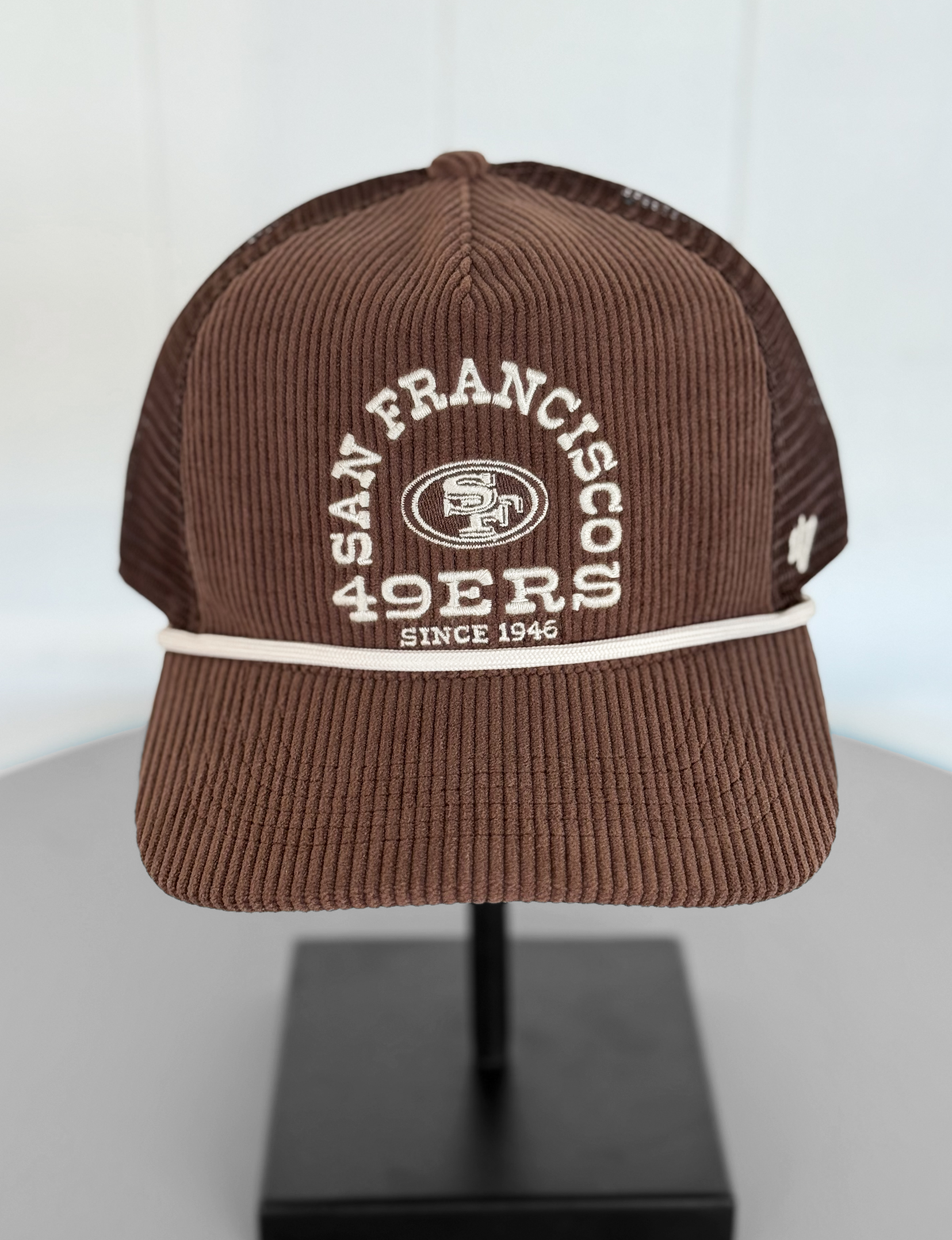 SF 49ers Ranchurro Mesh Hat, Brown – Punch Clothing