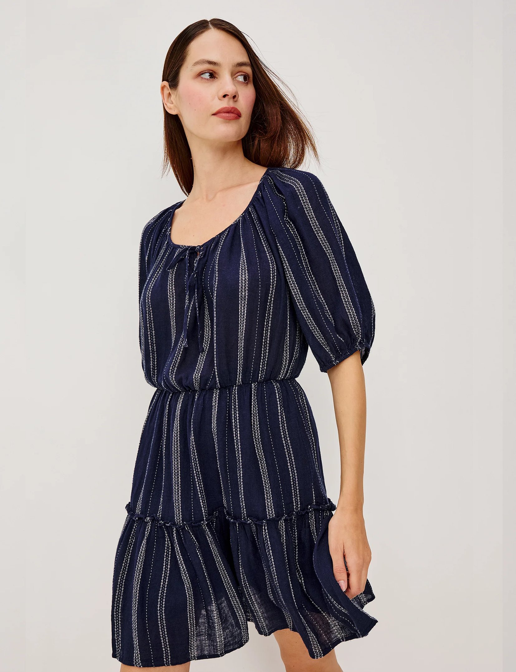 Saba Dress, Marina Stripe