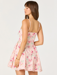 Birdie Dress, Pink Floral