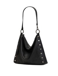 Kyle Large Handbag, Black/Gunmetal