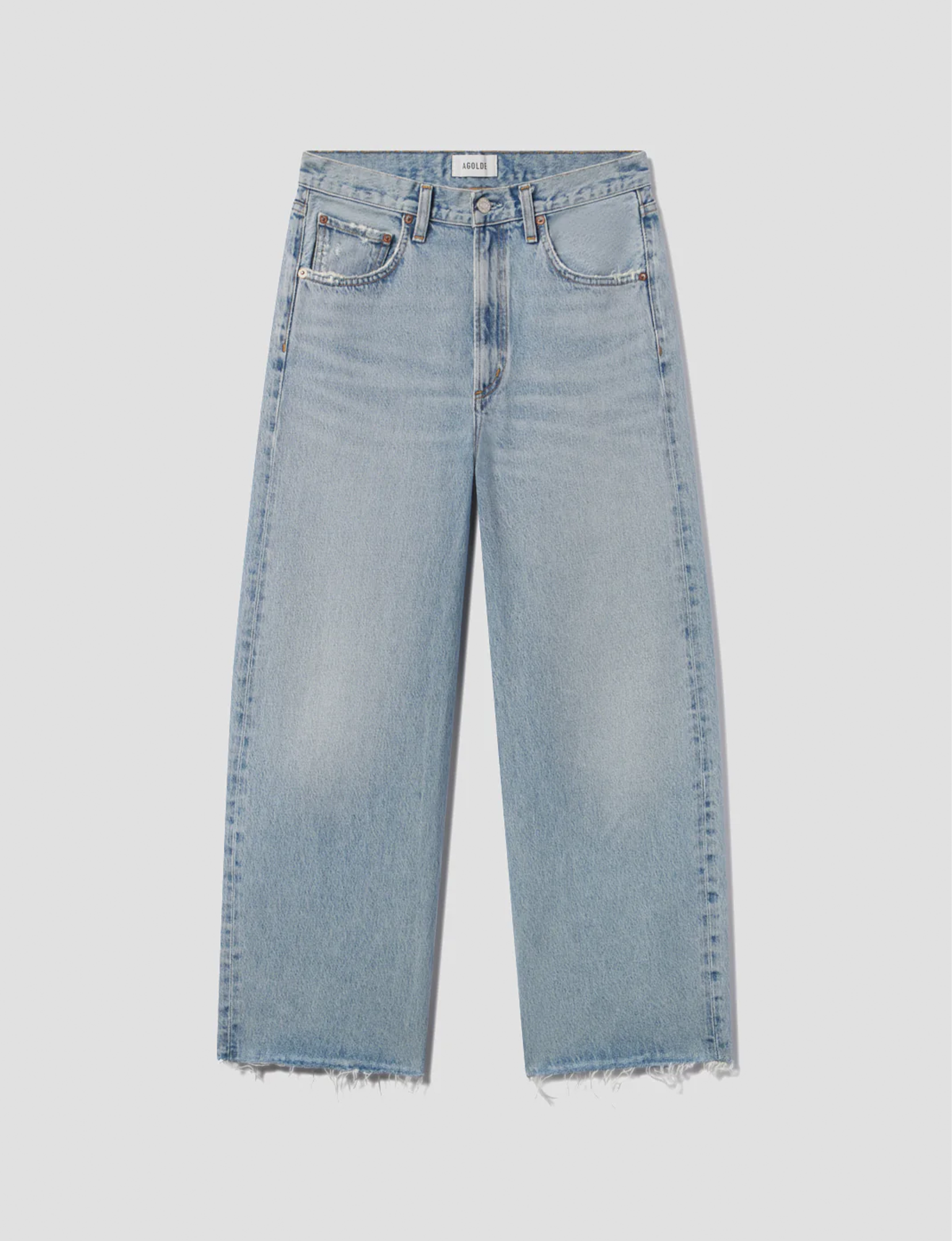 Low Curve Mid Rise Fray Jean, Force