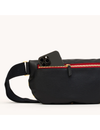 Charles Large Crossbody, Black/Brushed Gold