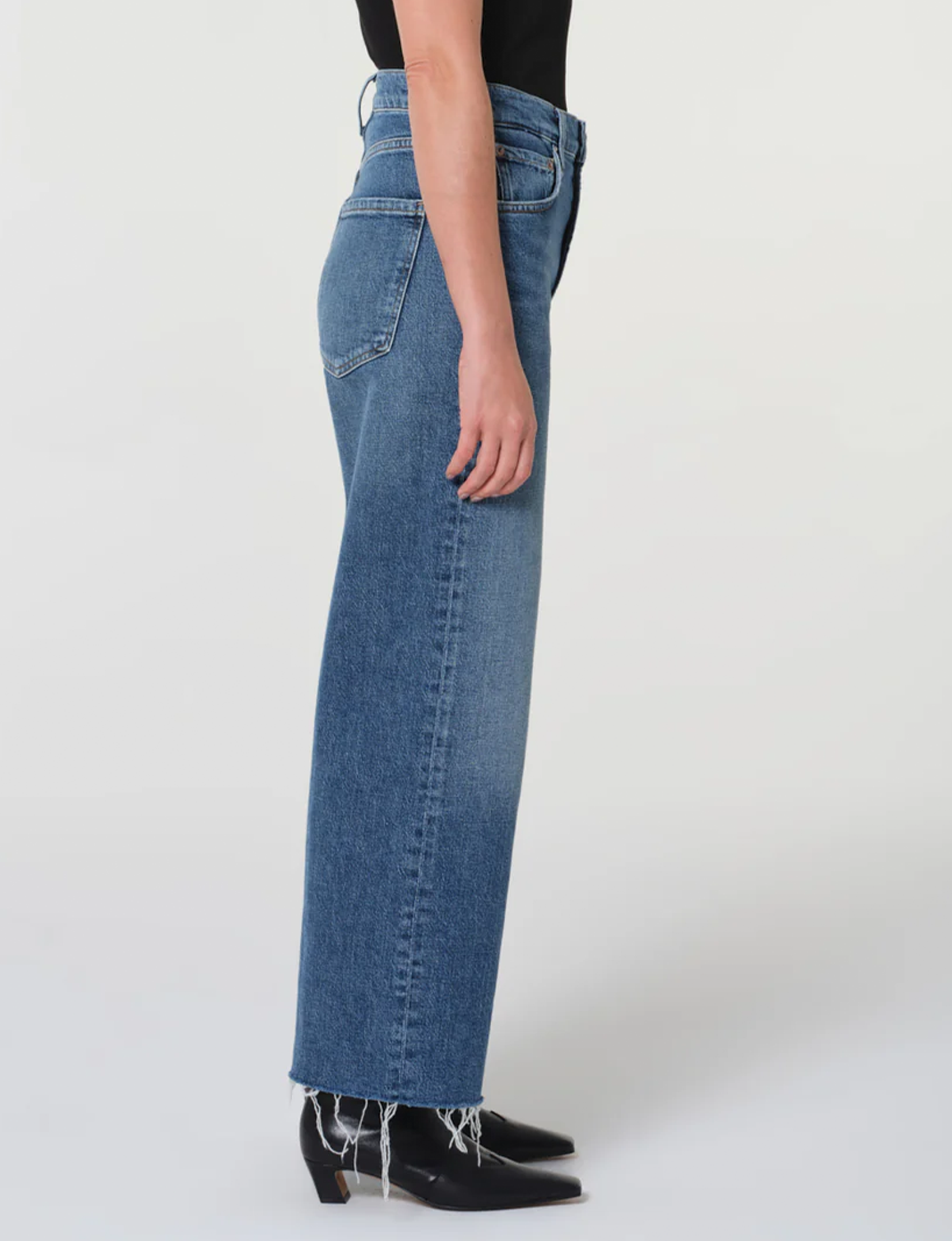 Ren Petite High Rise Wide Leg, Chord