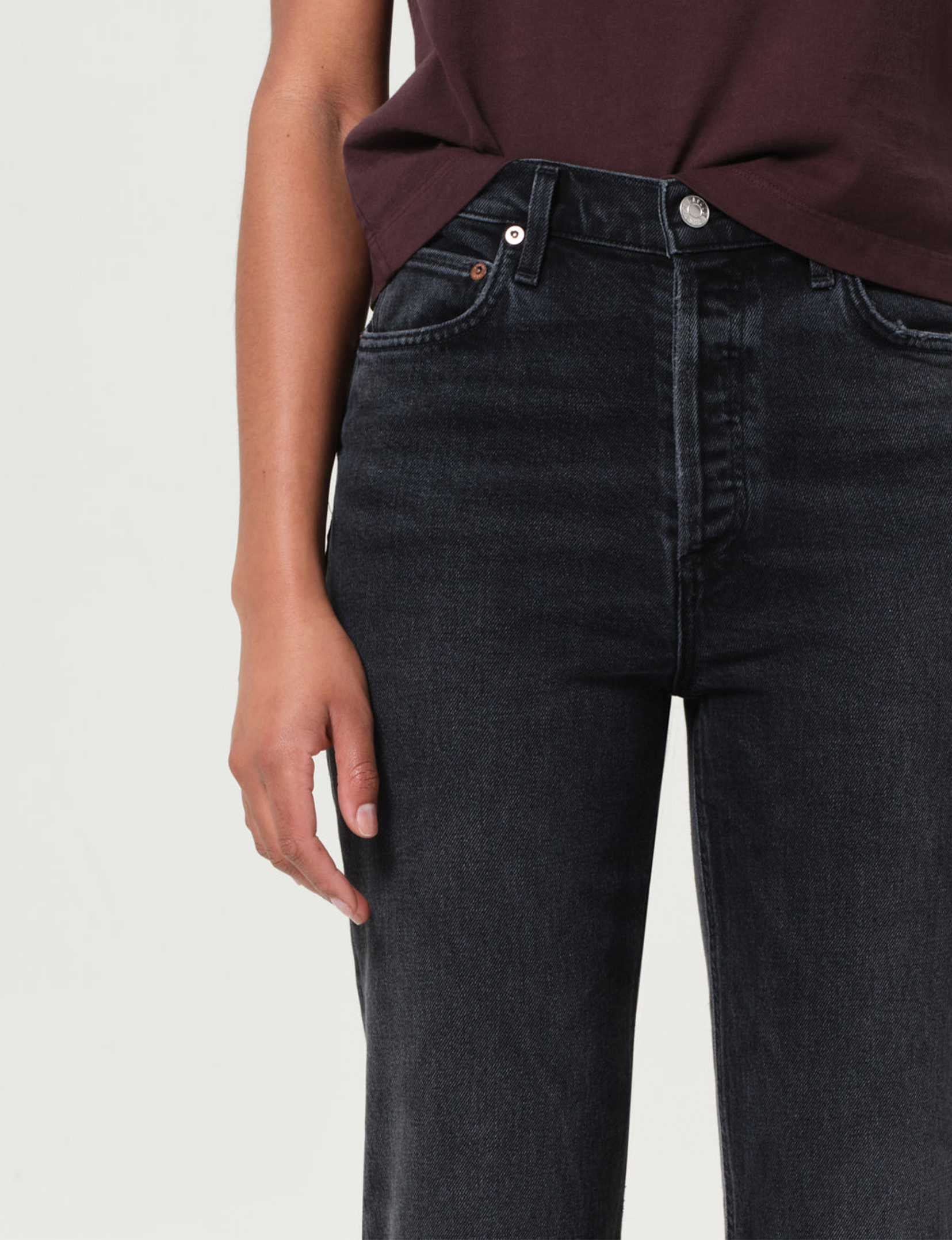 90's Pinch Waist Crop,