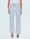 Lexi Relaxed Straight Jeans, Solstice Distressed