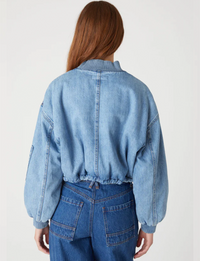 Denim Sherpa Bomber, Guest Star Indigo