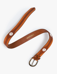 The Flock Together Belt, Natural/Cognac
