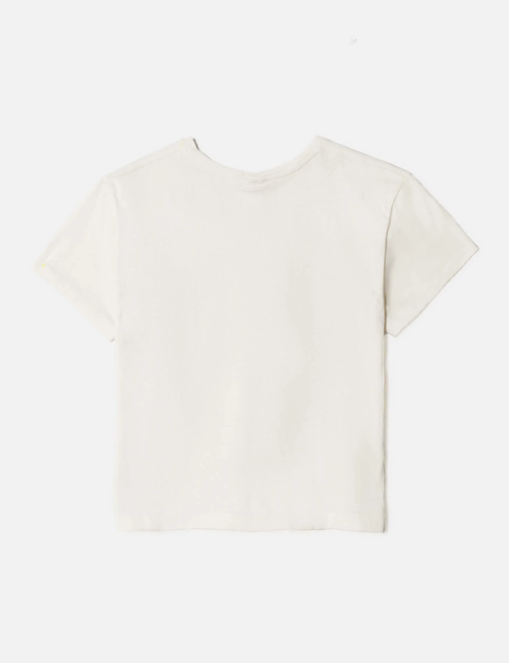 1950's Boxy Tee, Vintage White
