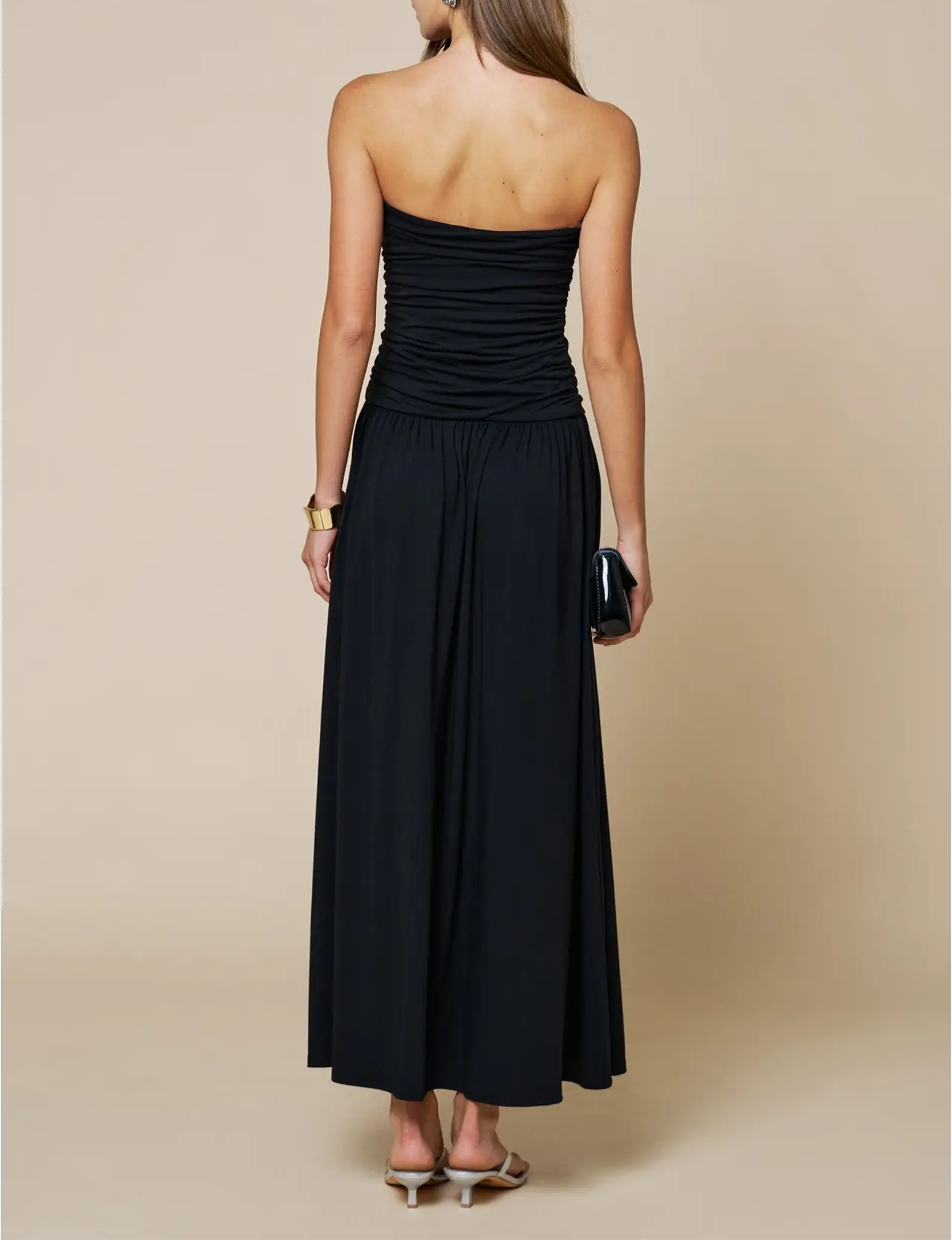 Ezgi Maxi Dress, Black