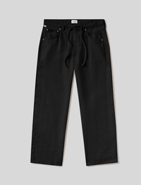 Brynn Linen Trouser, Black
